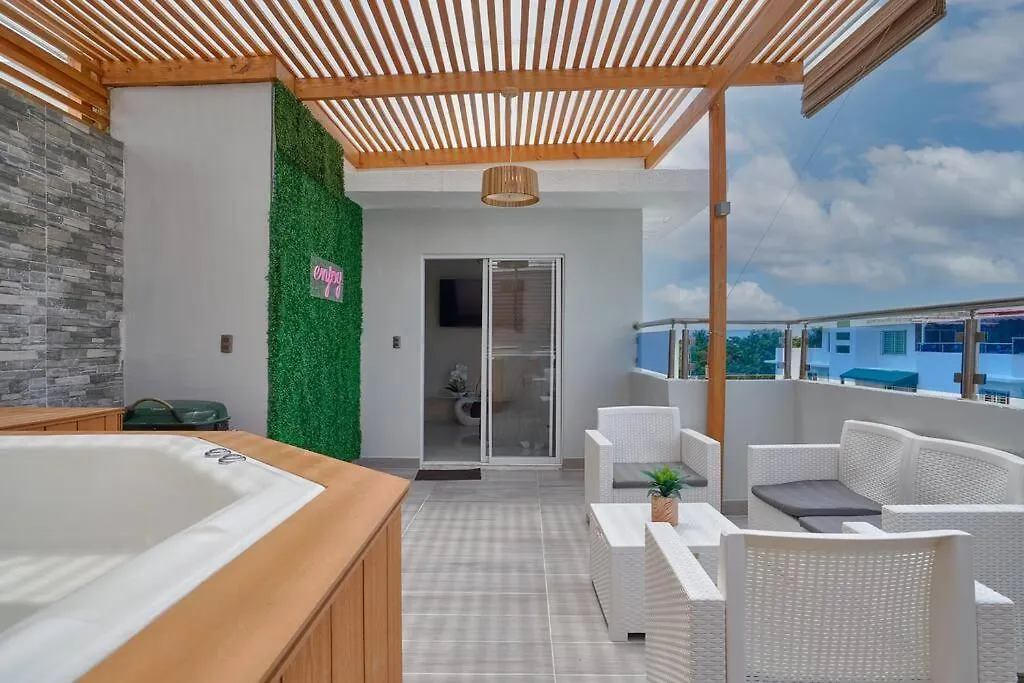 Luxury + Jacuzzi Ocean-View Penthouse Apartment La Viva 0*,